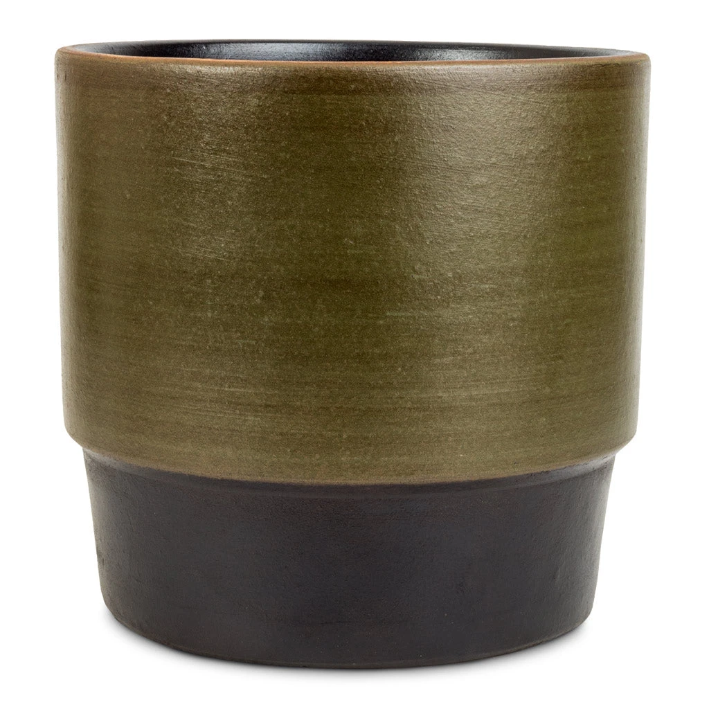 Erik Plant Pot - Dark Olive 3 Erik Plant Pot - Dark Olive