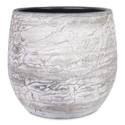 Evi Plant Pot - Antique Silver -Plant Promotion Store Evi Plant Pot Antique Silver 23x20cm