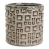 Fiene Plant Pot - Grey -Plant Promotion Store Fiene Plant Pot Grey 14x14cm