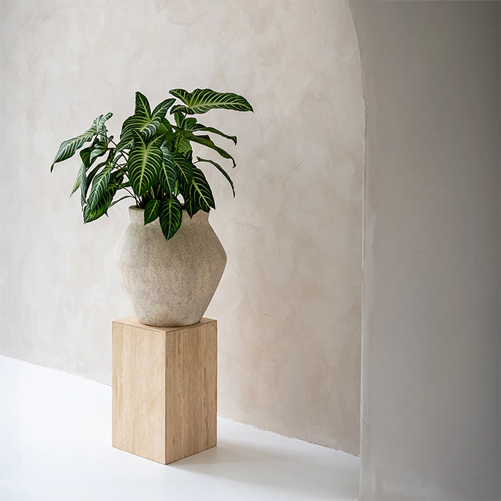 Fleuri Mineral Planter - Travertine 8 Fleuri Mineral Planter - Travertine - Image 6