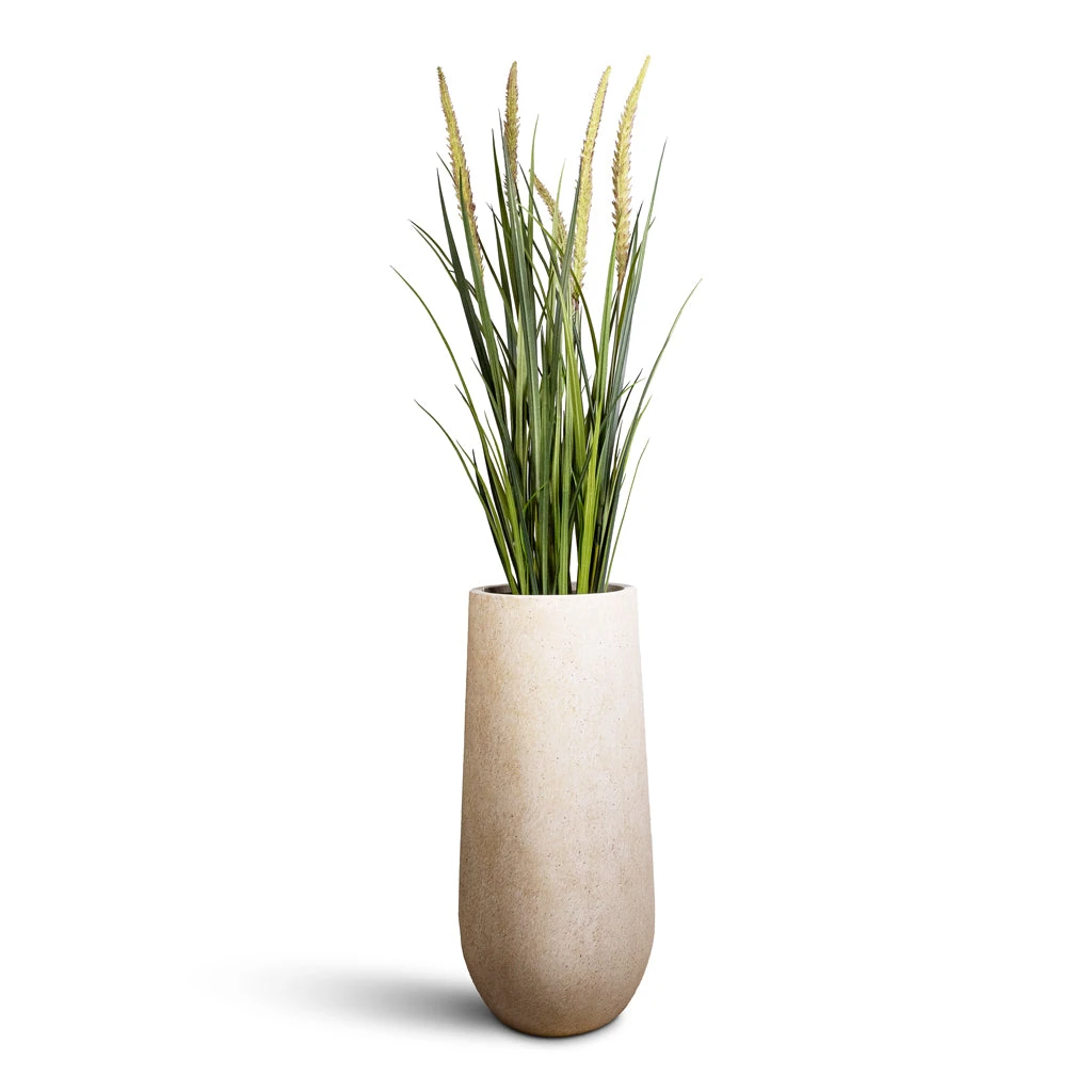 Nax Mineral Tall Planter - Travertine 4 Nax Mineral Tall Planter - Travertine - Image 2