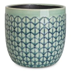 Geo Plant Pot - Jade Green 18 Geo Plant Pot - Jade Green -Plant Promotion Store Geo Pot Jade Green 20x18cm
