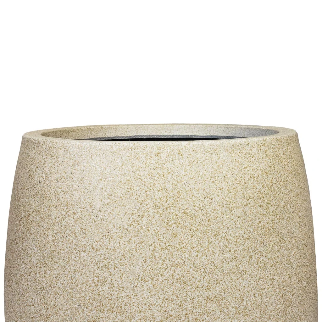 Grigio Modern Planter - Antique White Concrete 6 Grigio Modern Planter - Antique White Concrete - Image 4