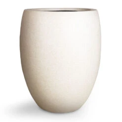 Grigio Tall Balloon Planter - Antique White Concrete 11 Grigio Tall Balloon Planter - Antique White Concrete -Plant Promotion Store Grigio Tall Balloon Planter Antique White Concrete 40x50cm 1