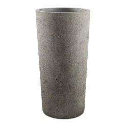 Grigio Tall Partner Planter - Natural Concrete