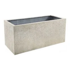 Grigio Trough Planter - Antique White Concrete -Plant Promotion Store Grigio Trough Planter Antique White Concrete Medium