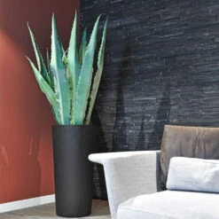 Grigio Tall Partner Planter - Anthracite Concrete -Plant Promotion Store Grigio Vase Anthracite
