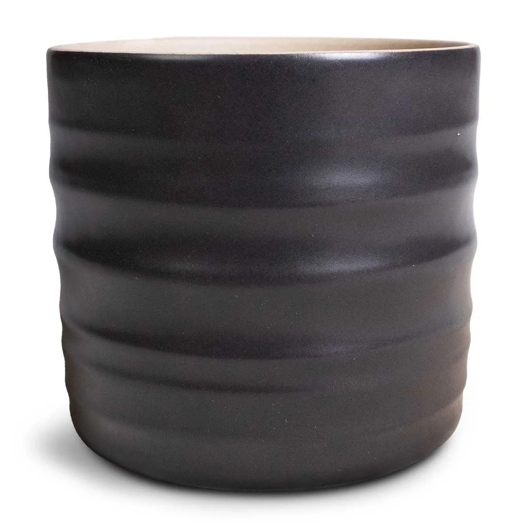 Hadleigh Plant Pot - Charcoal 3 Hadleigh Plant Pot - Charcoal