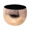 Hammered Bowl - Copper With Black -Plant Promotion Store Hammered Bowl Copper Black30cm