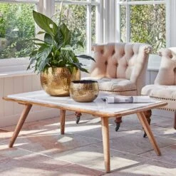 Hammered Bowl - Gold With Black -Plant Promotion Store Hammered Bowl Gold Lifestyle 4