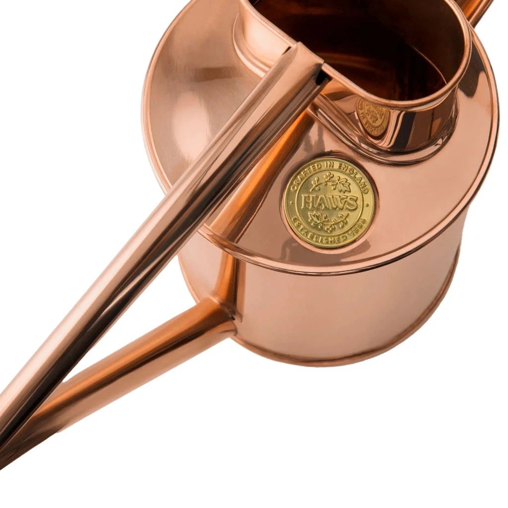 Haws Fazeley Flow Watering Can - One Pint Copper 4 Haws Fazeley Flow Watering Can - One Pint Copper - Image 2
