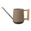 Indoor Watering Can 0.7L - Truffle With Beech Handle 2 Indoor Watering Can 0.7L - Truffle With Beech Handle -Plant Promotion Store Indoor Watering Can 0.7L Truffle with Beech Handle