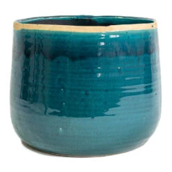 Iris Plant Pot - Turquoise 36 Iris Plant Pot - Turquoise -Plant Promotion Store Iris Plant Pot Turquoise 26cm