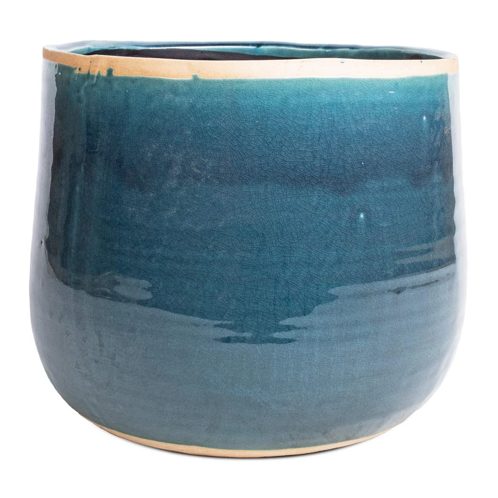 Iris Plant Pot - Turquoise 14 Iris Plant Pot - Turquoise - Image 12