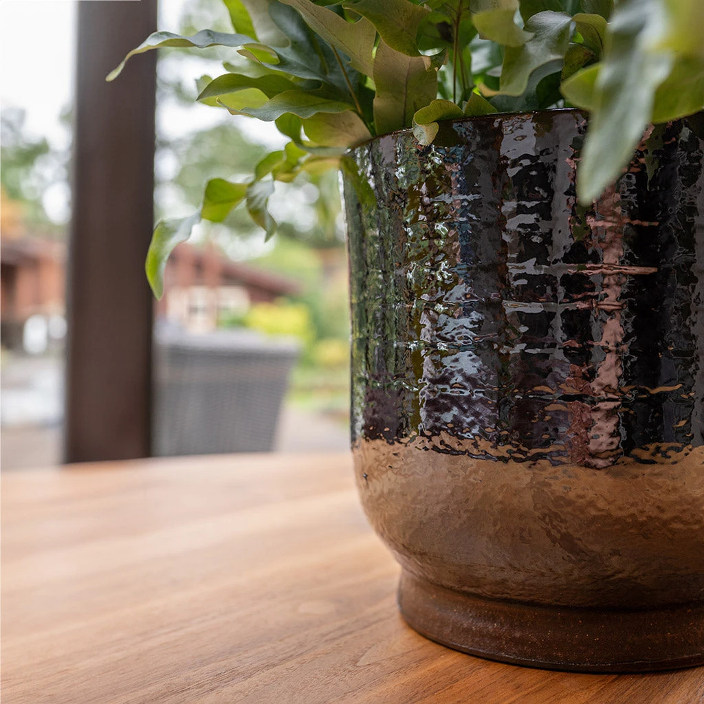 Jayla Plant Pot - Espresso 10 Jayla Plant Pot - Espresso - Image 8