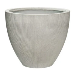 Jesslyn Ridged Plant Pot - Cement 12 Jesslyn Ridged Plant Pot - Cement -Plant Promotion Store Jesslyn Plant Pot Ridged Cement 51x43cm