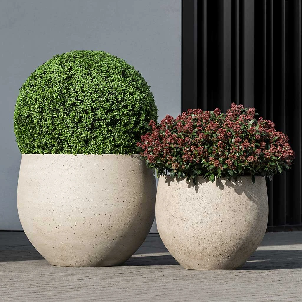 Jumbo Orb Planter - Stone Washed 4 Jumbo Orb Planter - Stone Washed - Image 2