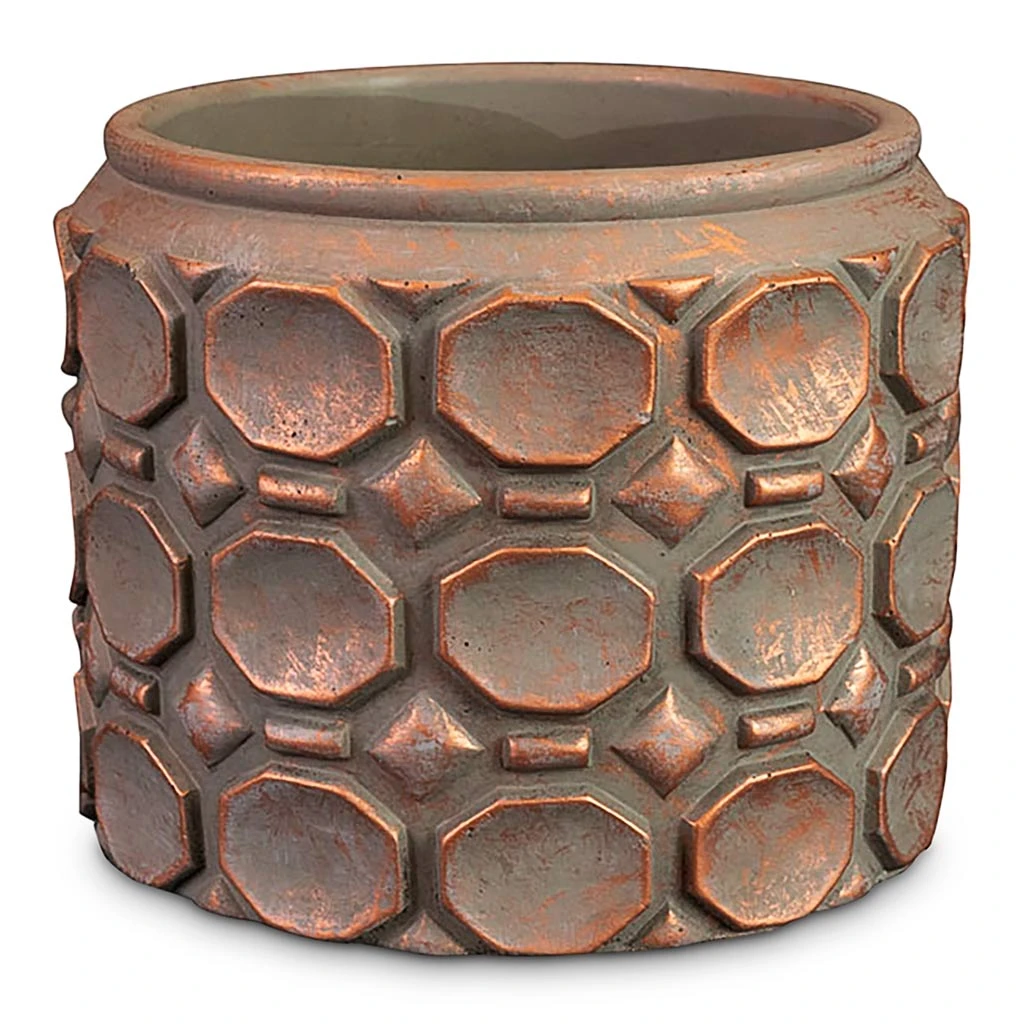 Jurre Plant Pot - Rose Rust 3 Jurre Plant Pot - Rose Rust