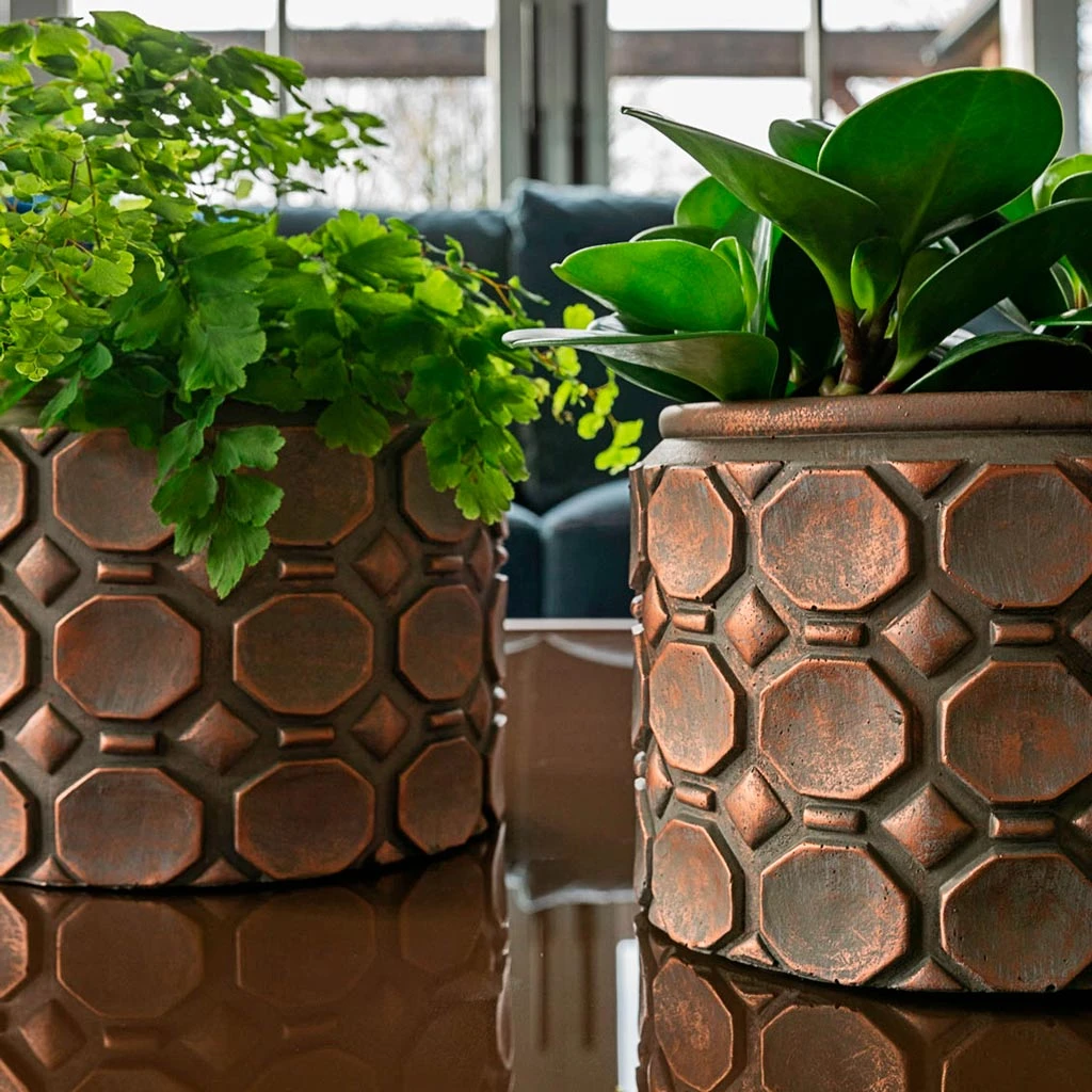 Jurre Plant Pot - Rose Rust 10 Jurre Plant Pot - Rose Rust - Image 8