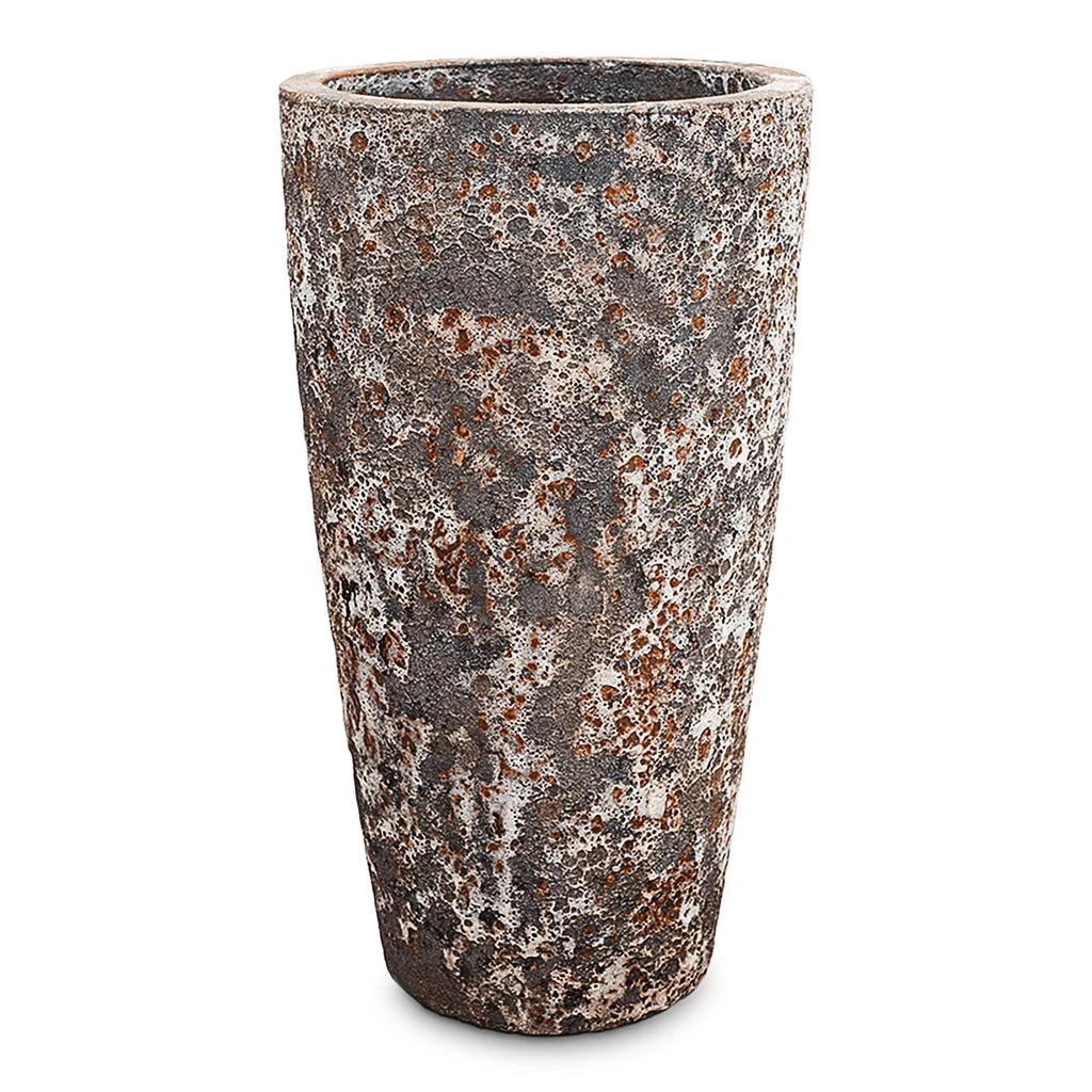 Lava Partner Straight Relic Planter - Rust 3 Lava Partner Straight Relic Planter - Rust