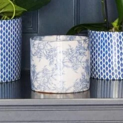 Lazzaro Plant Pot - Vintage Foliage 14 Lazzaro Plant Pot - Vintage Foliage -Plant Promotion Store Lazzaro Plant Pot Vintage Foliage 15 x 13cm