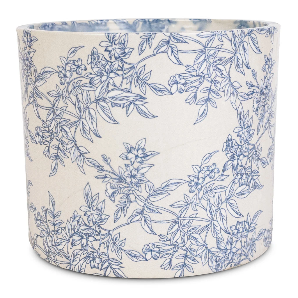 Lazzaro Plant Pot - Vintage Foliage 3 Lazzaro Plant Pot - Vintage Foliage