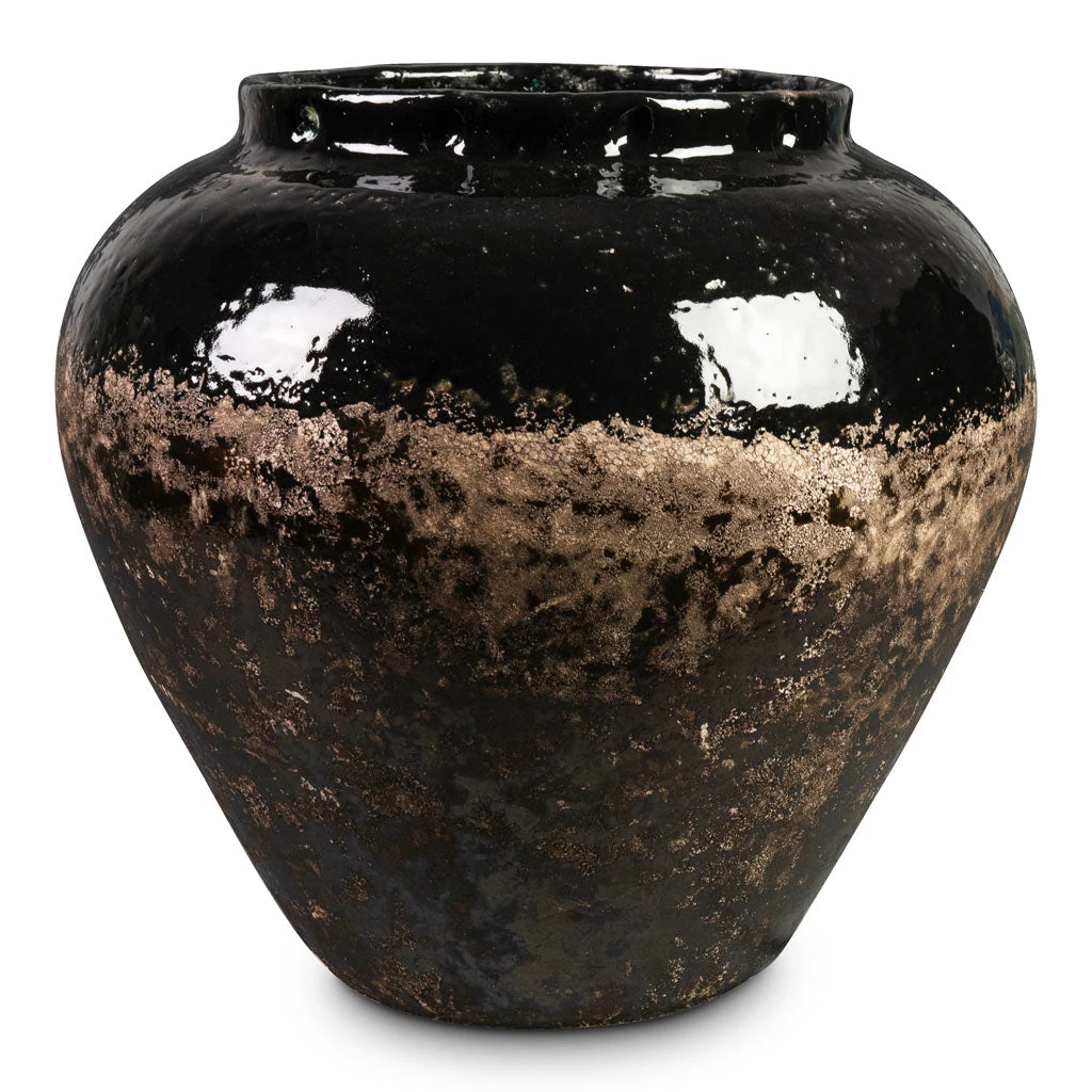Lindy Jar Plant Pot - Black 6 Lindy Jar Plant Pot - Black - Image 4