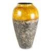 Lindy Bottle Plant Vase - Ochre -Plant Promotion Store Lindy Vase Ochre 28x50cm