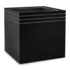 Line-Up Cube Planter - Matt Black 2 Line-Up Cube Planter - Matt Black -Plant Promotion Store Line Up Cube Planter Matt Black 48x48x48cm