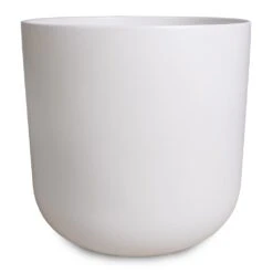 Lisbon Plant Pot - White -Plant Promotion Store Lisbon Plant Pot White 26x26cm