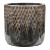 Luxe Lite Comet Cylinder Planter - Bronze 1 Luxe Lite Comet Cylinder Planter - Bronze -Plant Promotion Store Luxe Lite Comet Cylinder Planter Bronze Large