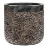 Luxe Lite Layer Cylinder Planter - Bronze 1 Luxe Lite Layer Cylinder Planter - Bronze -Plant Promotion Store Luxe Lite Layer Cylinder Planter Bronze