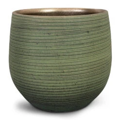 Lydia Plant Pot - Shiny Green -Plant Promotion Store Lydia Plant Pot Shiny Green 22x20cm