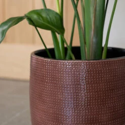 Lykke Plant Pot - Chestnut Blush 15 Lykke Plant Pot - Chestnut Blush -Plant Promotion Store Lykke Chestnut 2