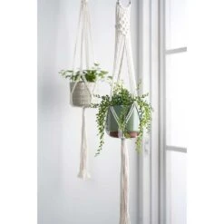 Macrame Plant Pot Hanger - Woodstock 7 Macrame Plant Pot Hanger - Woodstock -Plant Promotion Store Macrame Hangers Plant Pots LS2