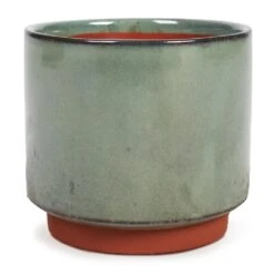 Malibu Plant Pot - Green -Plant Promotion Store Malibu Plant Pot Green 12x11cm