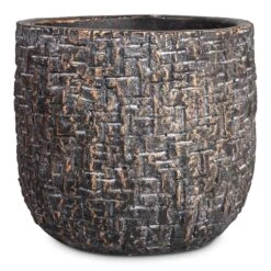 Maxim Plant Pot - Shiny Earth