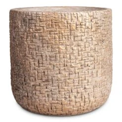 Maxim Plant Pot - Shiny Sand 17 Maxim Plant Pot - Shiny Sand -Plant Promotion Store Maxim Plant Pot Shiny Sand 24x22cm