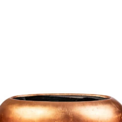Metallic Boat Planter - Matt Copper 18 Metallic Boat Planter - Matt Copper -Plant Promotion Store Metallic Boat Planter Matt Copper SWATCH 2