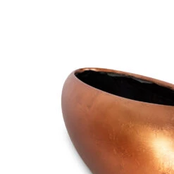 Metallic Boat Planter - Matt Copper 21 Metallic Boat Planter - Matt Copper -Plant Promotion Store Metallic Boat Planter Matt Copper SWATCH 3