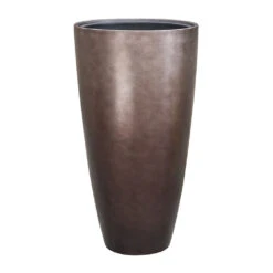 Metallic Partner Planter - Matt Coffee 11 Metallic Partner Planter - Matt Coffee -Plant Promotion Store Metallic Partner Planter Matt Coffee 40x75cm
