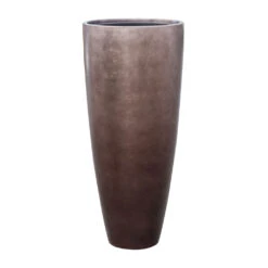 Metallic Partner Planter - Matt Coffee 13 Metallic Partner Planter - Matt Coffee -Plant Promotion Store Metallic Partner Planter Matt Coffee 40x90cm