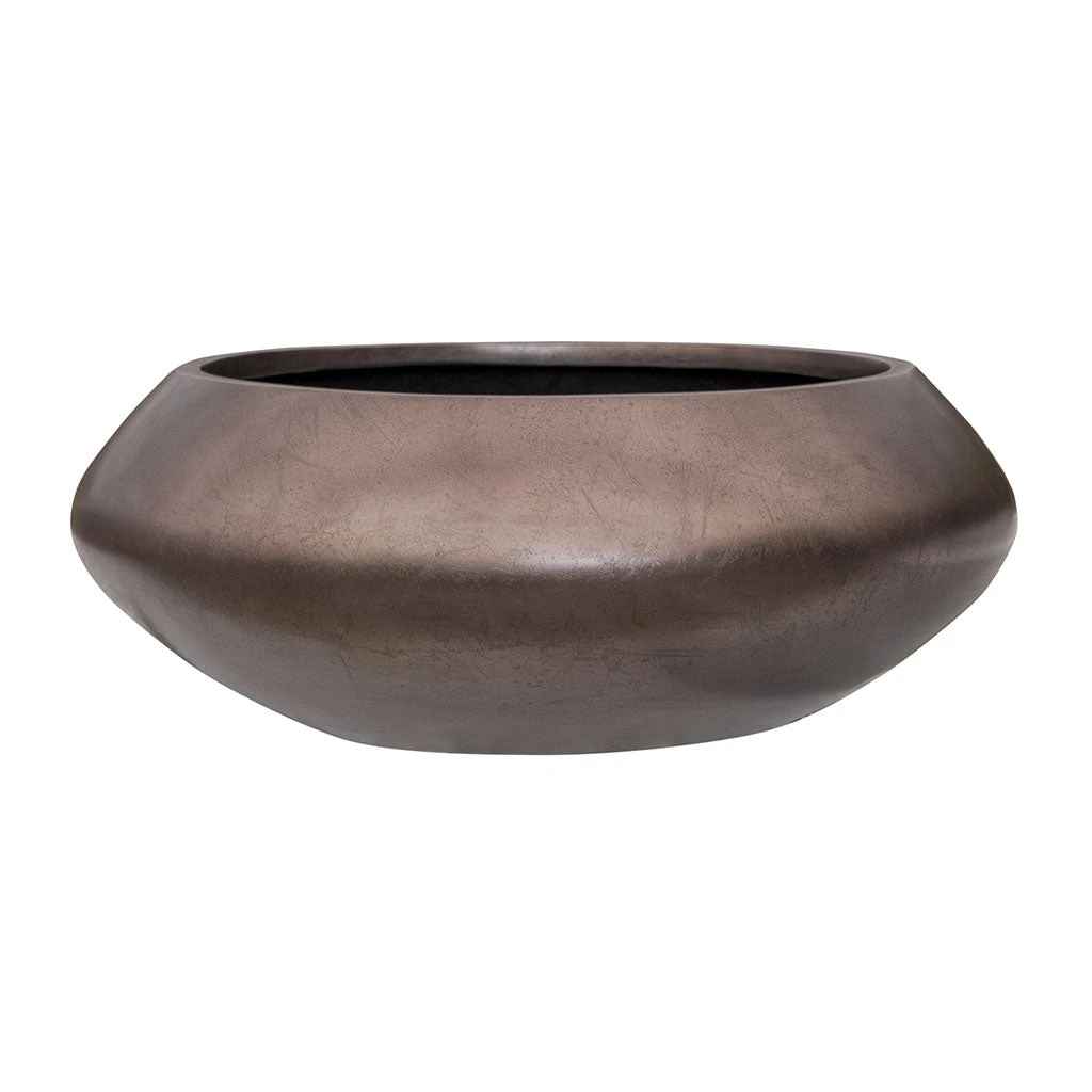 Metallic UFO Plant Bowl - Matt Coffee 6 Metallic UFO Plant Bowl - Matt Coffee - Image 4