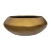 Metallic UFO Plant Bowl - Matt Honey 1 Metallic UFO Plant Bowl - Matt Honey -Plant Promotion Store Metallic UFO Plant Bowl Matt Honey 40x15cm