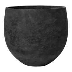 Mini Orb Kevan Plant Pot - Black Washed -Plant Promotion Store Mini Orb Kevan Plant Pot Black Washed Large