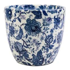 Monza Plant Pot - Vintage Blue -Plant Promotion Store Monza Plant Pot Vintage Blue 15x14cm