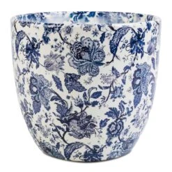 Monza Plant Pot - Vintage Blue