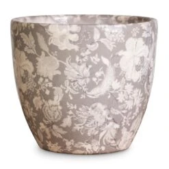 Monza Plant Pot - Vintage Grey