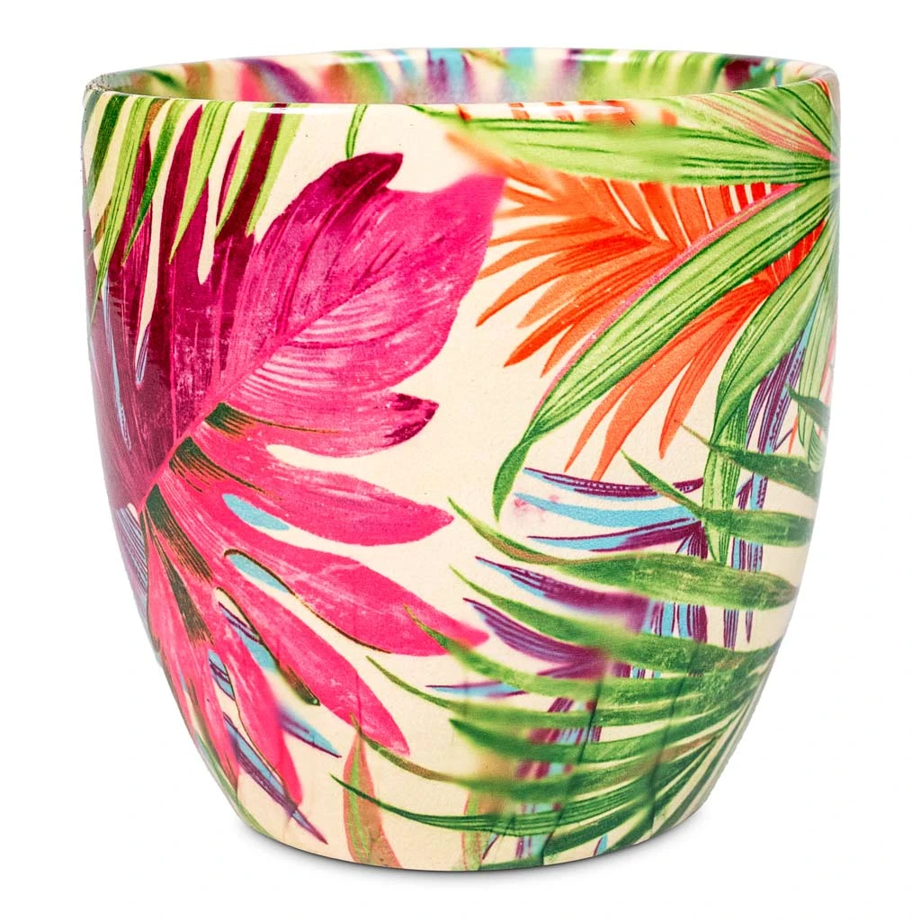 Monza Plant Pot - Tropical Fuchsia 3 Monza Plant Pot - Tropical Fuchsia