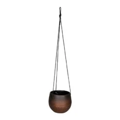Mya Hanging Planter - Shiny Mocha 16 Mya Hanging Planter - Shiny Mocha -Plant Promotion Store Mya Hanging Planter Shiny Mocha